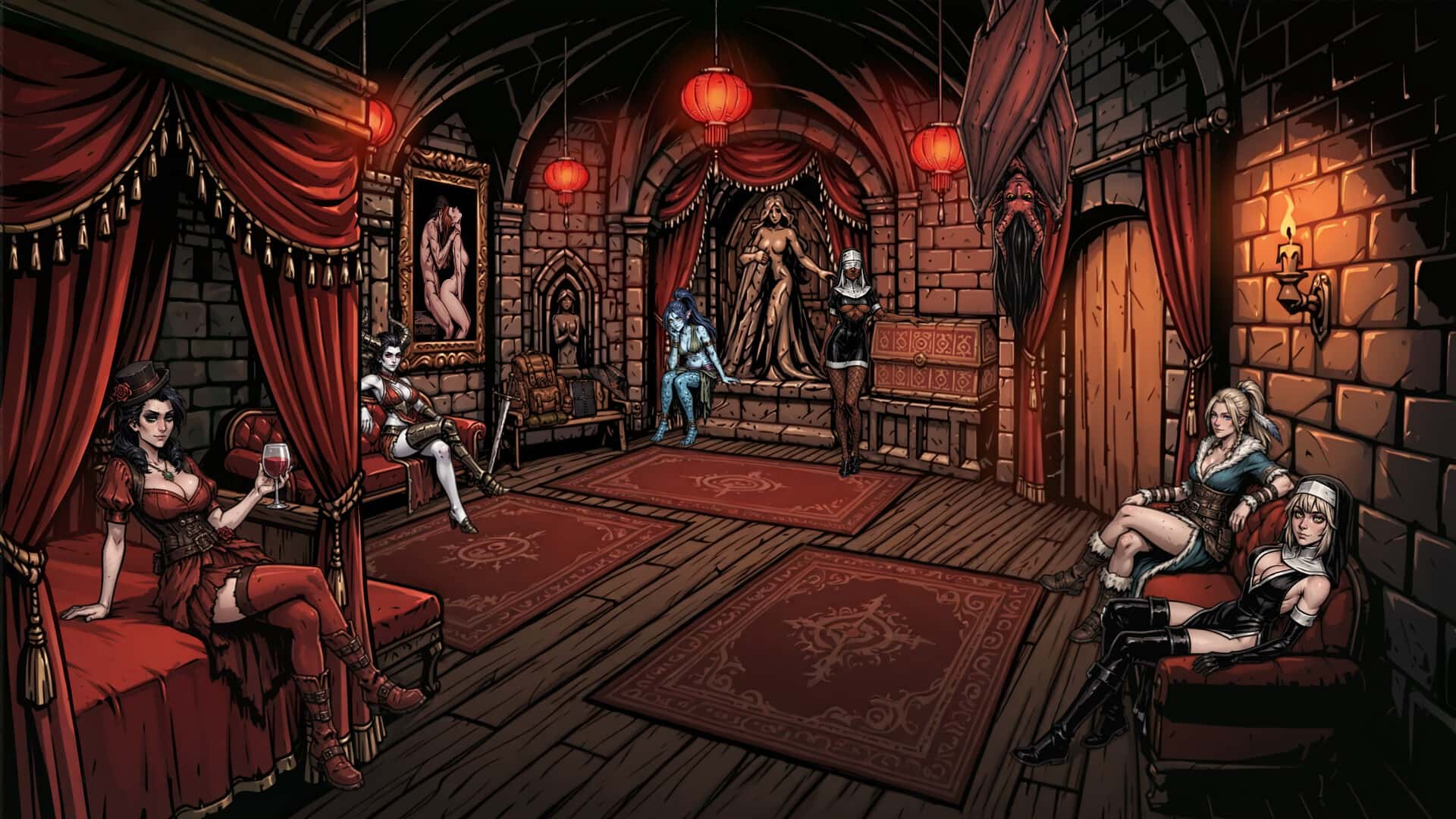 性驱魔：情感忏悔 Sexorci特殊互动: Lust Confession全息投影